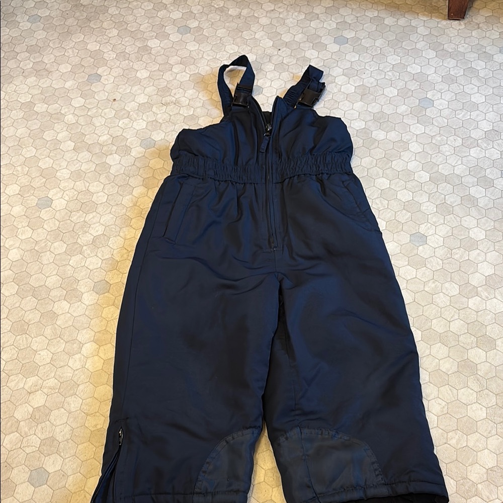 Faded Glory Blue Overalls with Relaxed Fit
